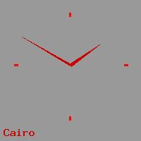 Best call rates from Australia to EGYPT. This is a live localtime clock face showing the current time of 12:37 am Saturday in Cairo.