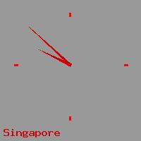 Best call rates from Australia to SINGAPORE. This is a live localtime clock face showing the current time of 8:41 pm Friday in Singapore.
