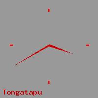 Best call rates from Australia to TONGA. This is a live localtime clock face showing the current time of 4:20 am Saturday in Tongatapu.